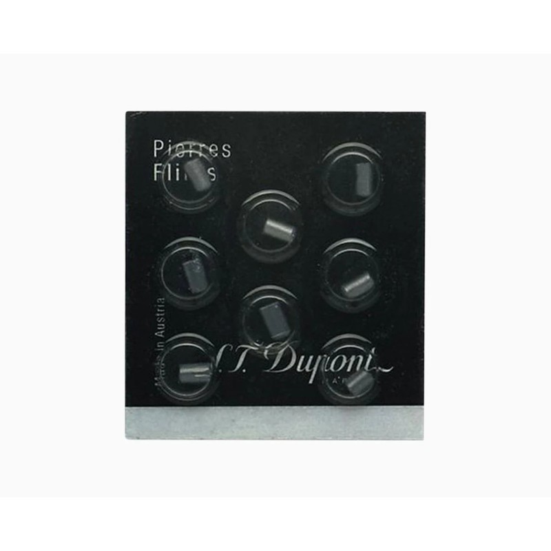 Pietrina per accendino S.T. Dupont Nero - Box da 8 ricariche