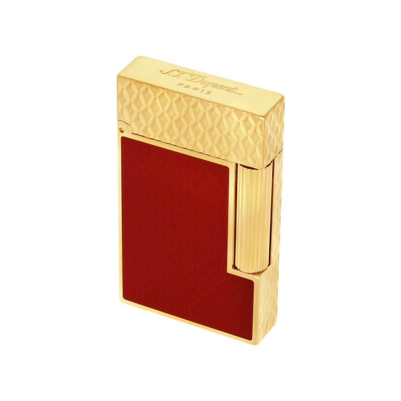 Accendino S.T. Dupont Ligne 2 Guillochè sotto lacca Dragon