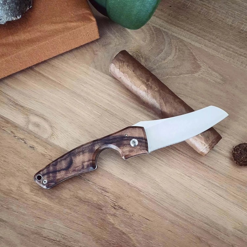 Tagliasigari Les Fines Lames Le Petit Gunstock Walnut Burl