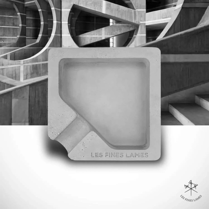 Posacenere Les Fines Lames MONAD Grigio