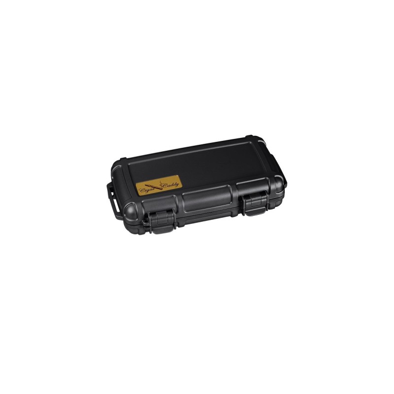 Umidificatore da viaggio Cigar Caddy 5 sigari Black