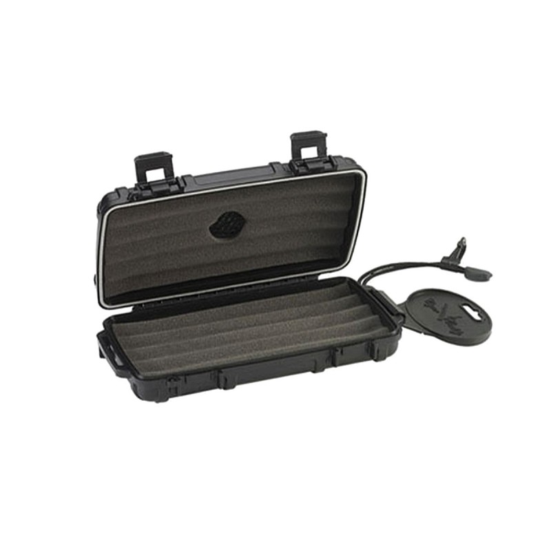 Umidificatore da viaggio Cigar Caddy 5 sigari Black