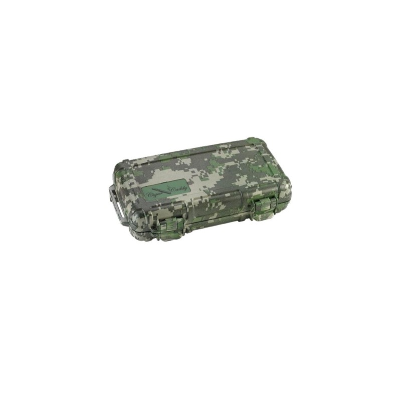 Umidificatore da viaggio Cigar Caddy 5 sigari Forest Camo