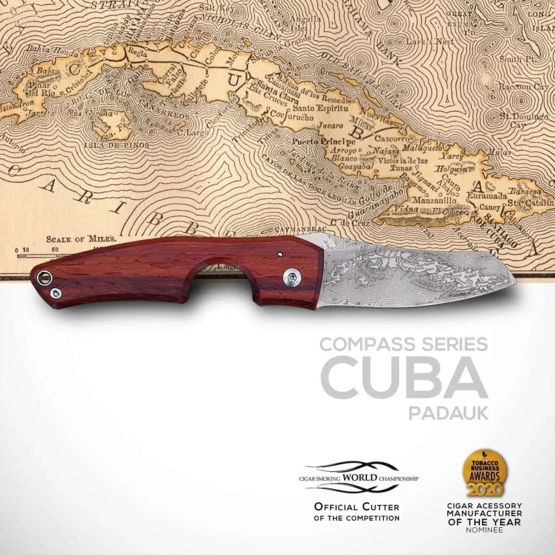 Tagliasigari Les Fines Lames Le Petit Compass-Cuba Padouk