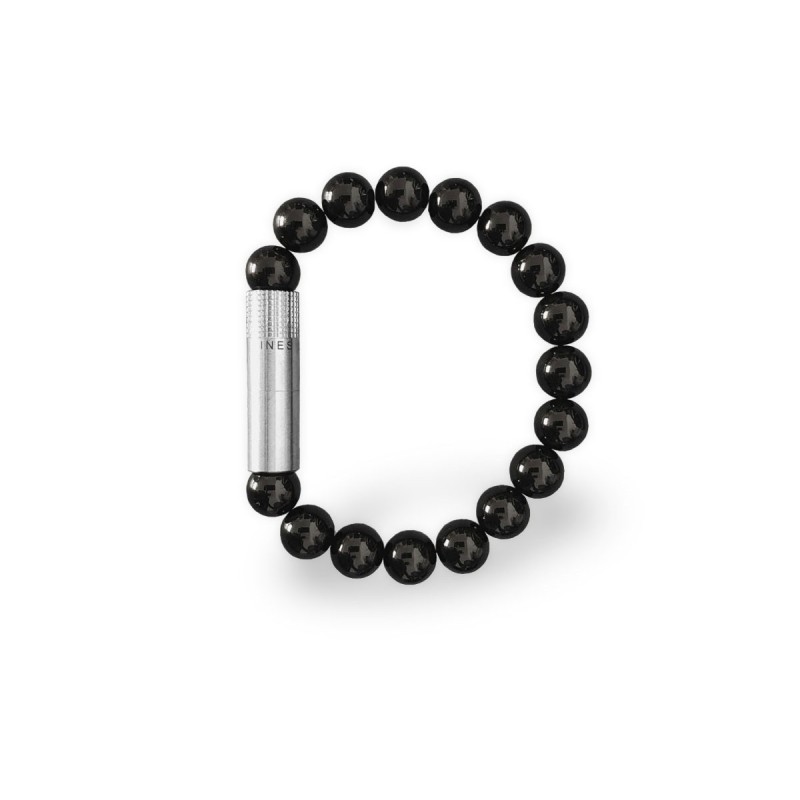 Forasigari a bracciale Les Fines Lames Stainless Steel Onyx