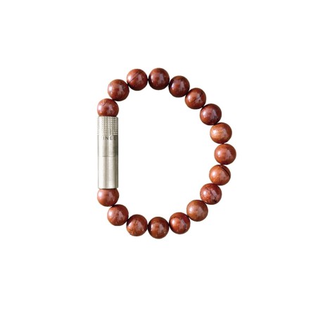 Forasigari a bracciale Les Fines Lames Stainless Steel Jasper