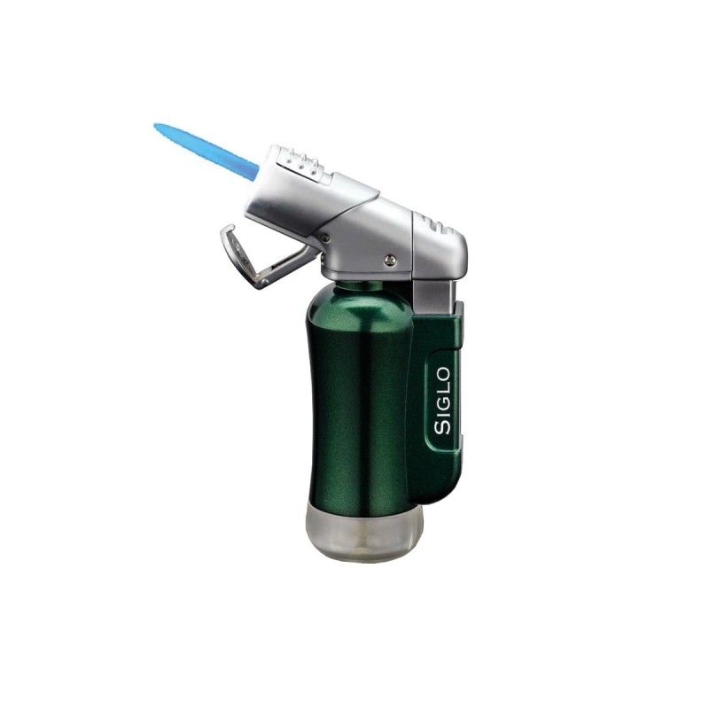 Accendino per sigaro Siglo Mini Torch Lighter Jaguar Green