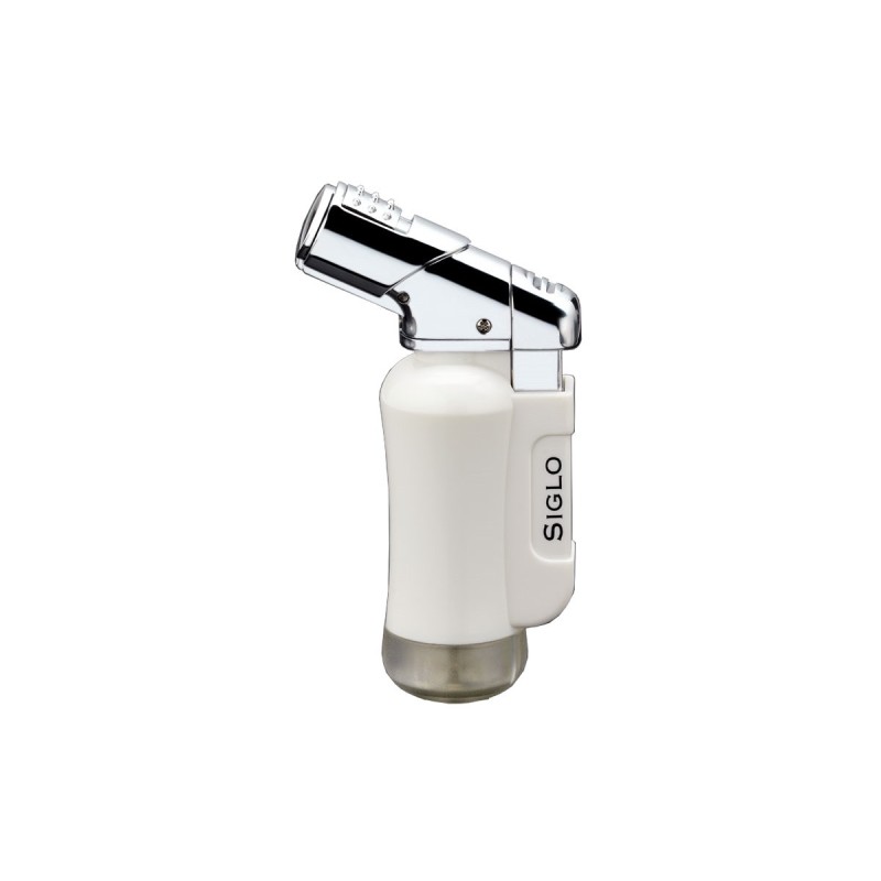 Accendino per sigaro Siglo Mini Torch Lighter Glossy White