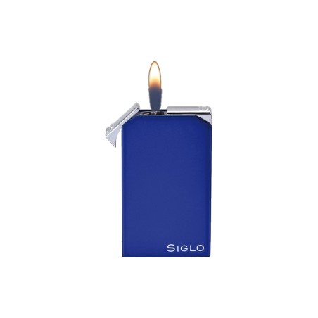 Accendino per sigaro a doppia fiamma Siglo Twin Blue
