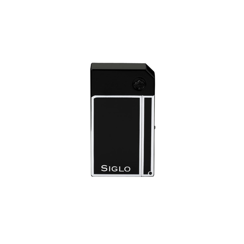 Accendino per sigaro cromato ad alta quota Siglo Obsidian Black