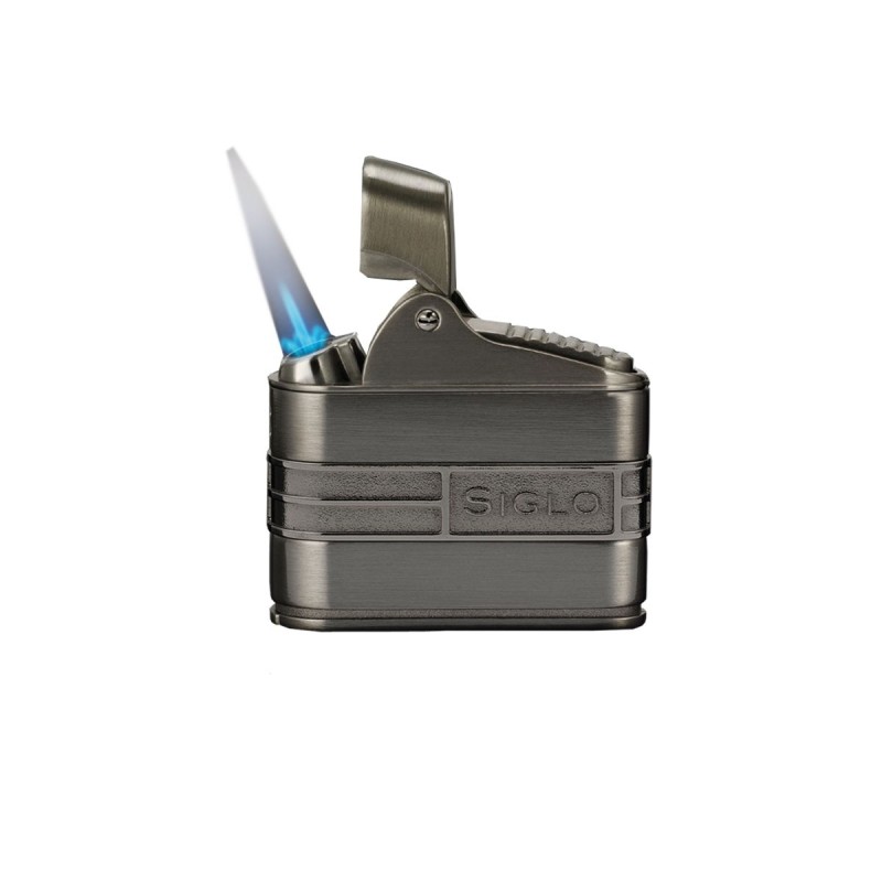 Accendino per sigaro Retro II Siglo Nero lucido