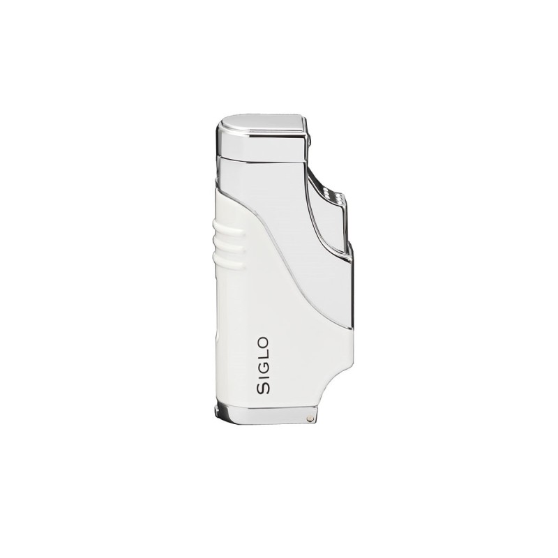 Accendino per sigaro a tripla fiamma Siglo White