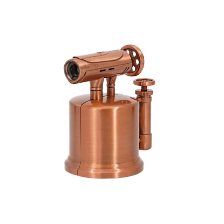Accendino per sigaro da tavolo Vector a fiamma circolare SonicPump 03 Copper satin
